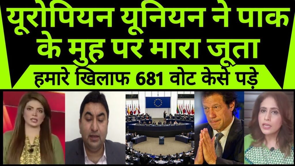 Pakistan media shocked | European Union ne pakistan ke muh par mara juta |