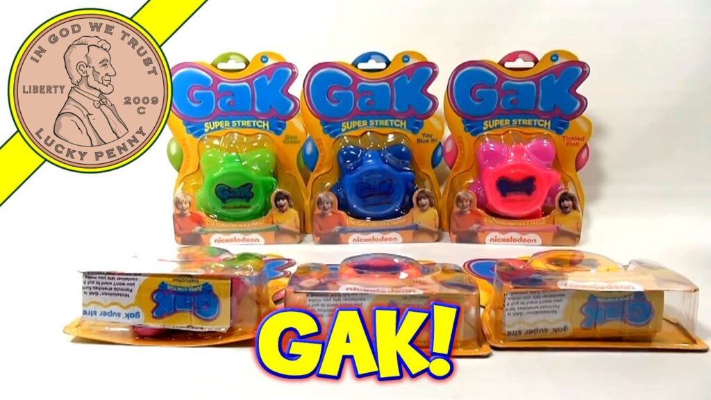 GAK Super Stretch & Mega Pak (Update Video - Fresh GAK Paks), Nickelodeon Toys