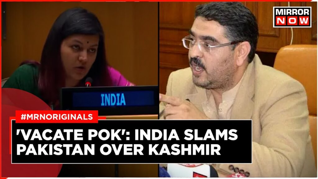 India Asks Pakistan To "Vacate POK" At United Nations | Pakistan Rakes Kashmir At UN | English News