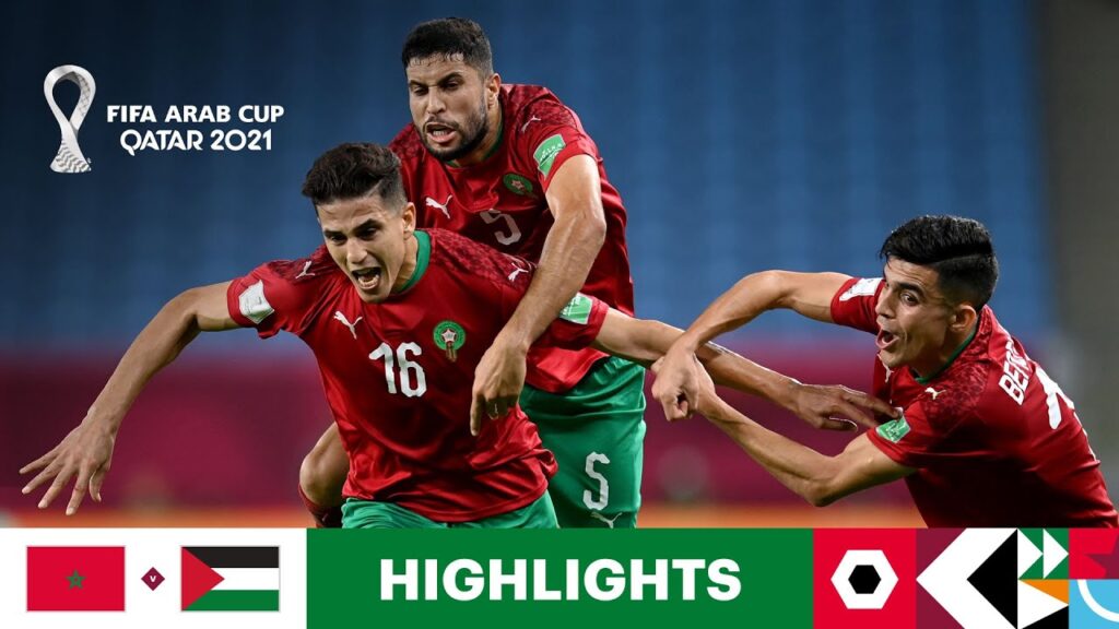 Morocco v Palestine | FIFA Arab Cup Qatar 2021 | Match Highlights