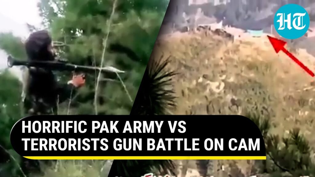 Pak Army Caught Off Guard By Hiding Terrorists In KPK; Intense Firefight On Cam | Watch