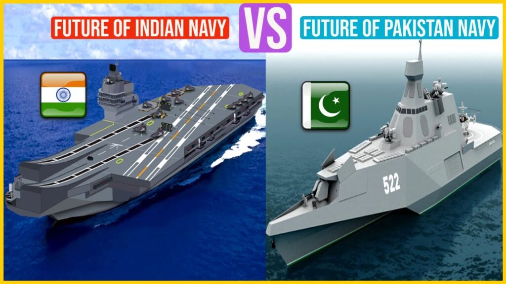 Future of INDIAN Navy VS Future of Pakistan Navy Comparison